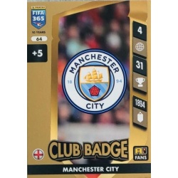 Club Badge Manchester City 64