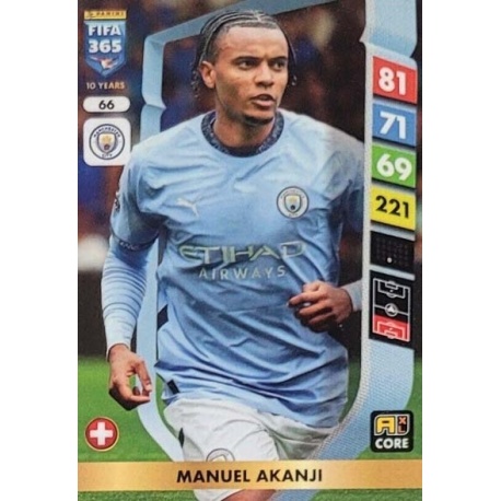 Manuel Akanji Manchester City 66