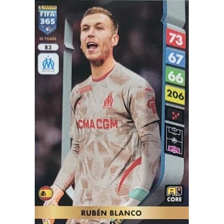 Rubén Blanco Olympique Marseille 83