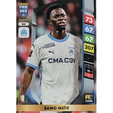 Bamo Meïté Olympique Marseille 86