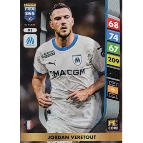 Jordan Veretout Olympique Marseille 91