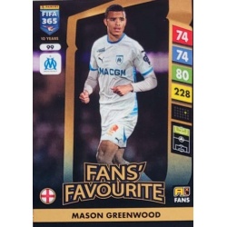 Mason Greenwood Fans' Favourite Olympique Marseille 99