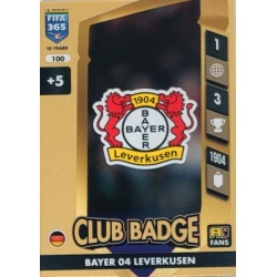 Club Badge Bayer 04 Leverkusen 100