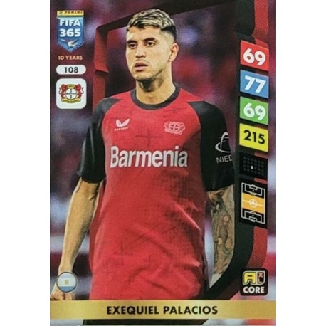 Exequiel Palacios Bayer 04 Leverkusen 108