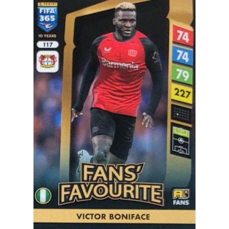 Victor Boniface Fans' Favourite Bayer 04 Leverkusen 117