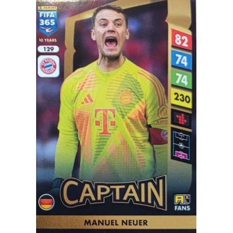 Manuel Neuer Captain Bayern München 129