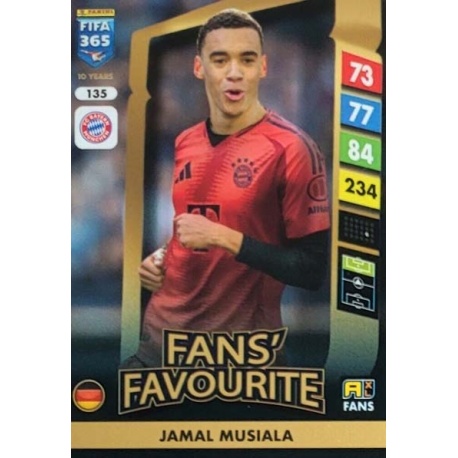 Jamal Musiala Fans' Favourite Bayern München 135