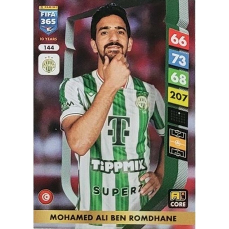 Mohamed Ali Ben Romdhane Ferencvárosi TC 144