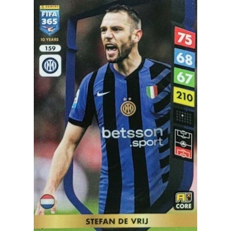 Stefan de Vrij Inter Milan 159