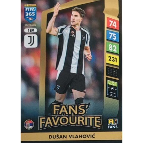 Dušan Vlahović Fans' Favourite Juventus 189