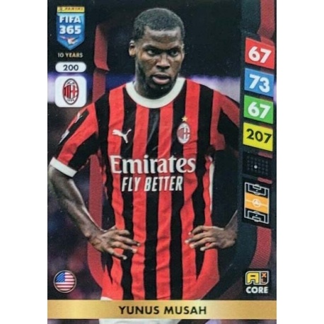 Yunus Musah AC Milan 200