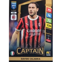 Davide Calabria Captain AC Milan 201