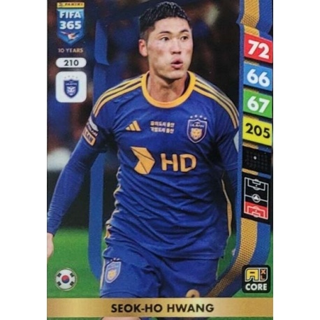 Hwang Seok-ho Ulsan HD FC 210