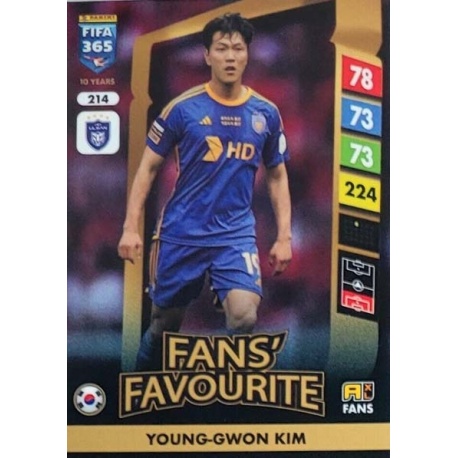 Kim Young-gwon Fans' Favourite Ulsan HD FC 214