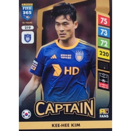 Kim Kee-hee Captain Ulsan HD FC 219