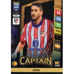 Koke Captain Atlético Madrid 273