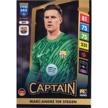 Marc-André ter Stegen Captain Barcelona 291