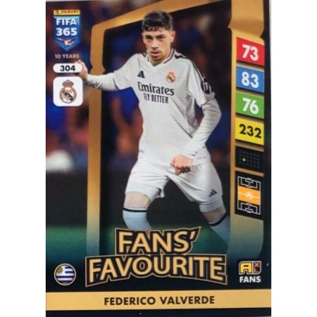 Federico Valverde Fans' Favourite Real Madrid 304