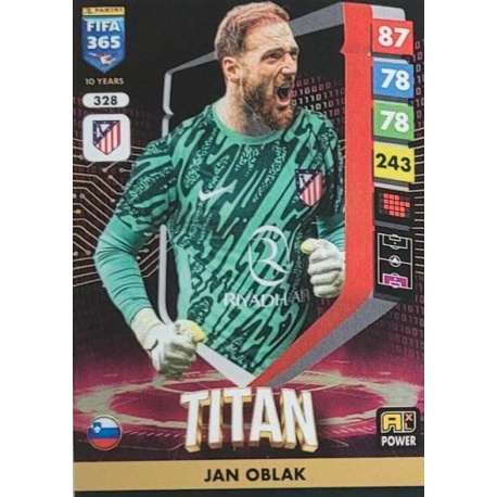 Jan Oblak Titans Atlético Madrid 328