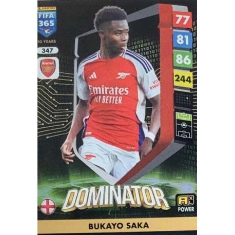 Bukayo Saka Dominators Arsenal 347