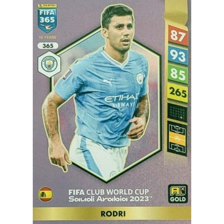 Rodri FIFA Club World Cup 2023 Manchester City 365