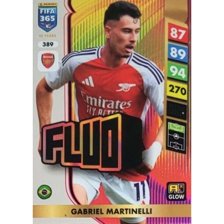 Gabriel Martinelli Fluo Arsenal 389