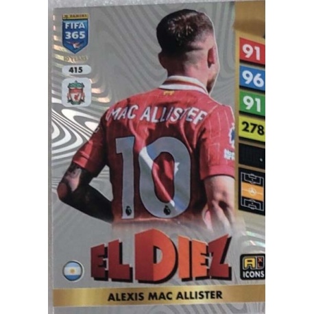 Alexis Mac Allister El Diez Liverpool 415