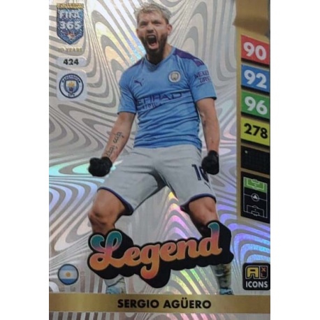 Sergio Agüero Legends Manchester City 424