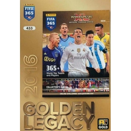 Panini FIFA 365 2016 Golden Legacy 433