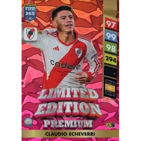 Claudio Echeveri Premium Limited Edition River Plate