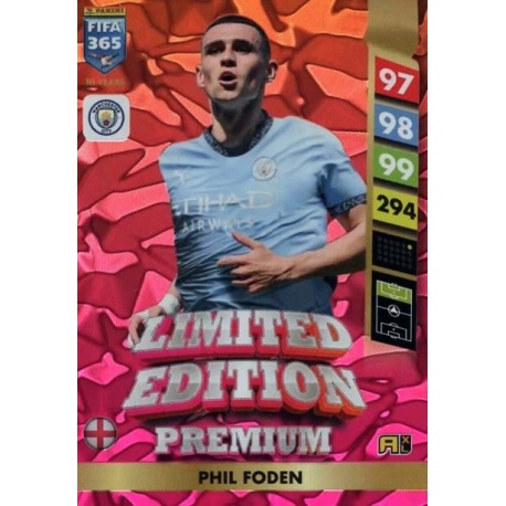 Phil Foden Premium Limited Edition Manchester City