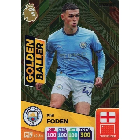 Phil Foden Golden Baller Manchester City 6