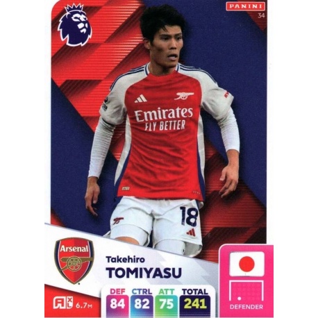 Takehiro Tomiyasu Arsenal 34