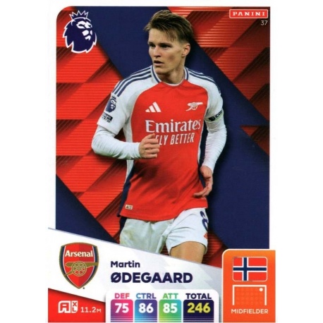 Martin Ødegaard Arsenal 37