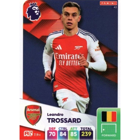 Leandro Trossard Arsenal 43