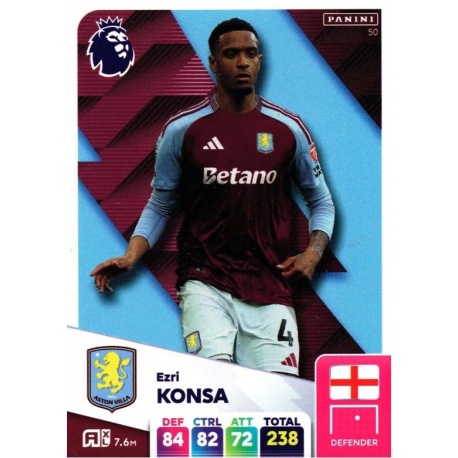 Ezri Konsa Aston Villa 50