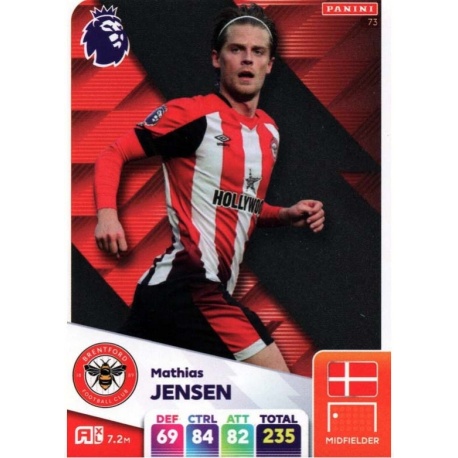 Mathias Jensen Brentford 73