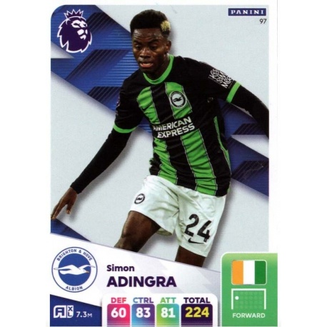 Simon Adingra Brighton & Hove Albion 97