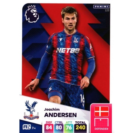 Joachim Andersen Crystal Palace 123