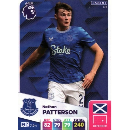 Nathan Patterson Everton 138