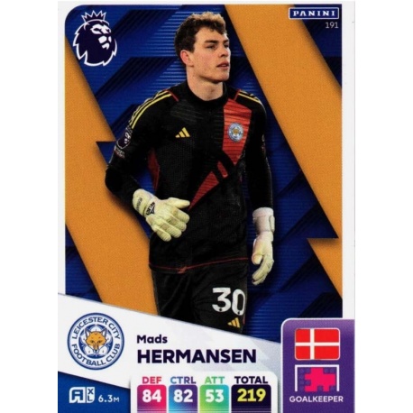 Mads Hermansen Leicester City 191