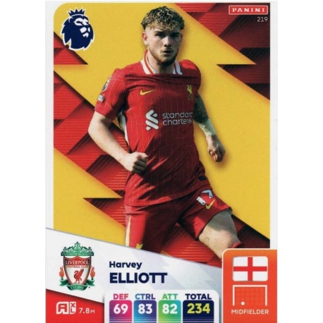 Harvey Elliott Liverpool 219