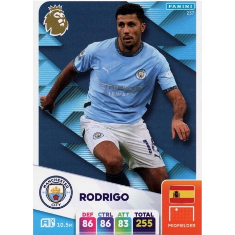 Rodrigo Manchester City 237