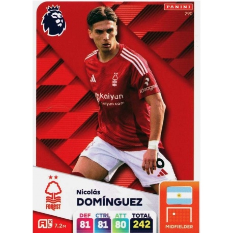 Nicolás Domínguez Nottingham Forest 290