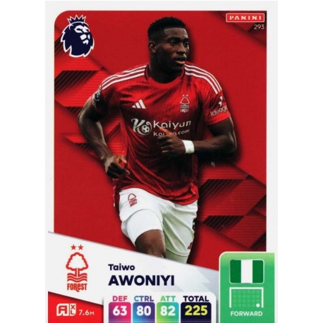 Taiwo Awoniyi Nottingham Forest 293