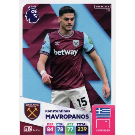 Konstantinos Mavropanos West Ham United 338