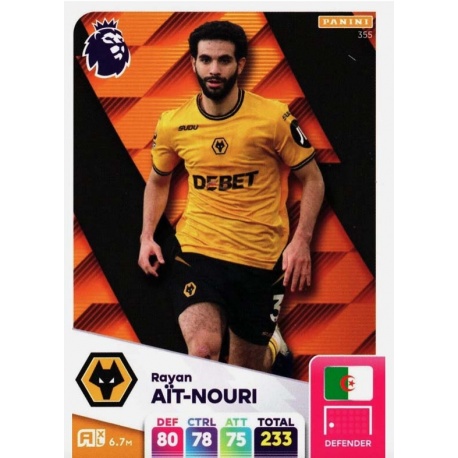 Rayan Aït-Nouri Wolverhampton Wanderers 355