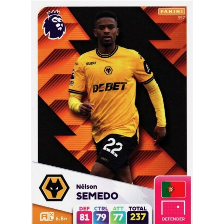 Nélson Semedo Wolverhampton Wanderers 357