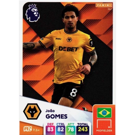 João Gomes Wolverhampton Wanderers 362