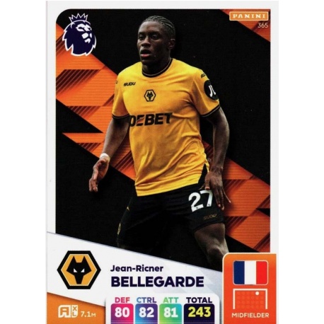 Jean-Ricner Bellegarde Wolverhampton Wanderers 365